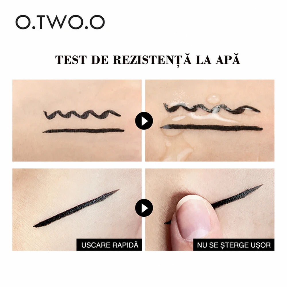Eyeliner Rezistent la Apă 2 în 1