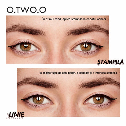 Eyeliner Rezistent la Apă 2 în 1
