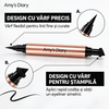 Eyeliner Rezistent la Apă 2 în 1