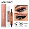 Eyeliner Rezistent la Apă 2 în 1