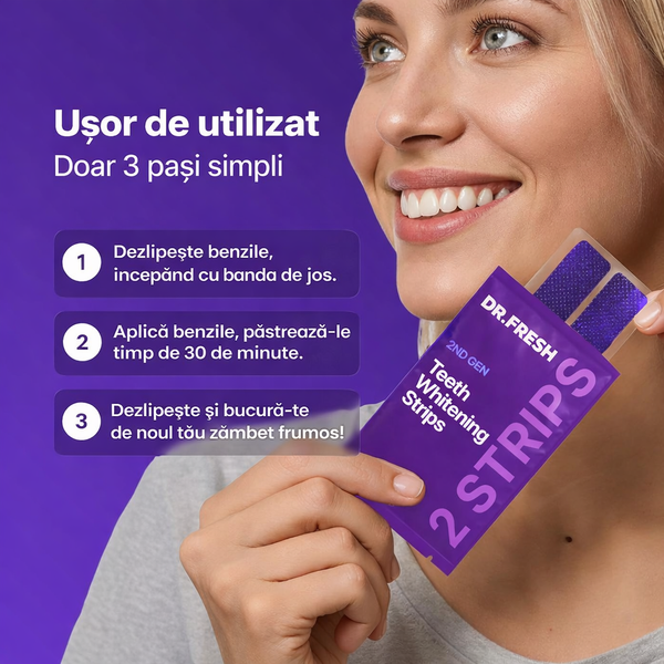 Benzi de Albire Zâmbet Strălucitor