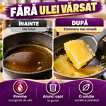 Pudră pentru Solidificarea Uleiului Alimentar Uzat | Set 5 Bucăți