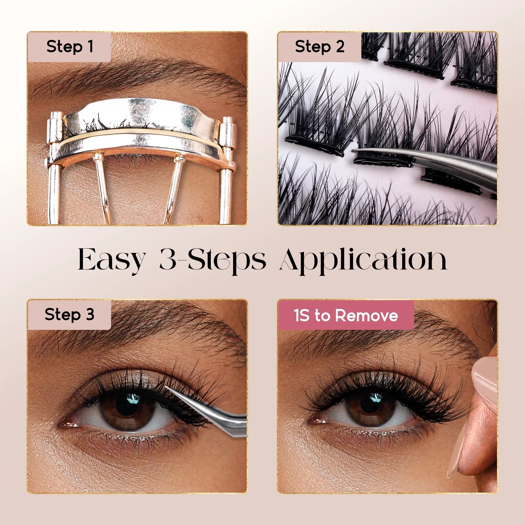 LashSnap™ – Gene Fără Lipici în 10 Secunde