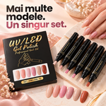 💅 Set 6 Pixuri cu Ojă – Aplicare Ușoară și Uscare Rapidă