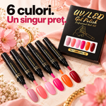 💅 Set 6 Pixuri cu Ojă – Aplicare Ușoară și Uscare Rapidă