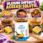 Pudră pentru Solidificarea Uleiului Alimentar Uzat | Set 5 Bucăți
