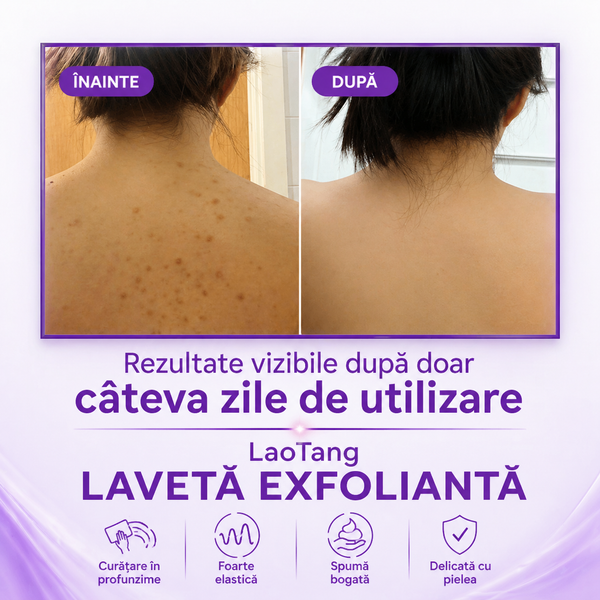 LaoTang - Prosop Exfoliant pentru Duș